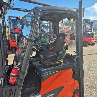 Used Forklift Truck LINDE E20PH ELEKTRO VIERRADFRONTSTAPLER (13074111)