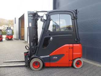 Used Forklift Truck LINDE E20PHL-02 ELEKTRO VIERRADFRONTSTAPLER (13027283)