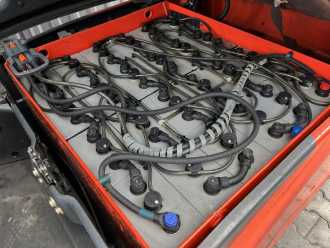 Used Forklift Truck LINDE E20PHL-02 ELEKTRO VIERRADFRONTSTAPLER (13040933)
