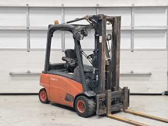 Used Forklift Truck LINDE E20PL-01 ELEKTRO VIERRADFRONTSTAPLER (13071518)