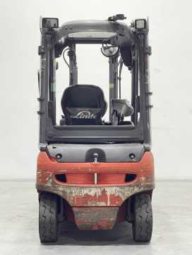 Used Forklift Truck LINDE E20PL-02-386 ELEKTRO VIERRADFRONTSTAPLER (13068281)