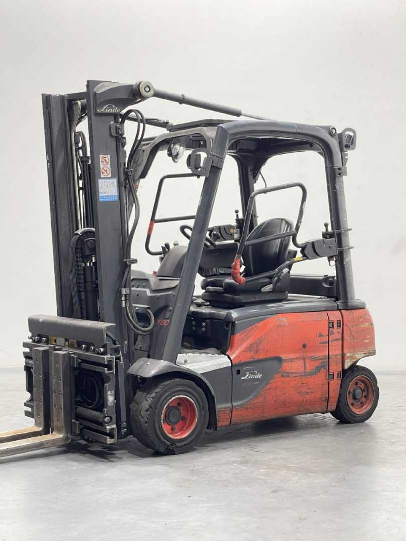 Used Forklift Truck LINDE E20PL-02-386 ELEKTRO VIERRADFRONTSTAPLER (13068287)