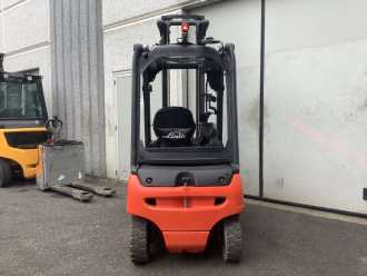 Used Forklift Truck LINDE E20PL-02 ELEKTRO VIERRADFRONTSTAPLER (12988463)