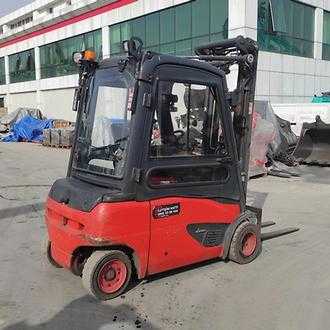 Used Forklift Truck LINDE E20PL-386-02 ELEKTRO VIERRADFRONTSTAPLER (13006528)