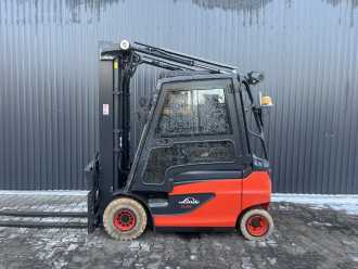 Used Forklift Truck LINDE E25-01 ELEKTRO VIERRADFRONTSTAPLER (13025039)