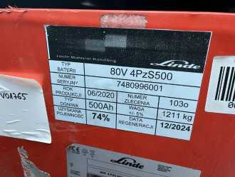 Used Forklift Truck LINDE E25-01 ELEKTRO VIERRADFRONTSTAPLER (13025039)