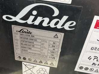 Used Forklift Truck LINDE E25-01 ELEKTRO VIERRADFRONTSTAPLER (13066297)