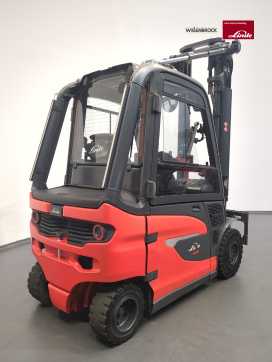 Used Forklift Truck LINDE E25-1252-01 ELEKTRO VIERRADFRONTSTAPLER (13070953)