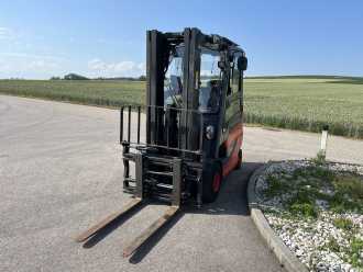 Used Forklift Truck LINDE E25/600H ELEKTRO VIERRADFRONTSTAPLER (13052042)
