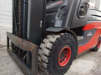 Used Forklift Truck LINDE E25 ELEKTRO VIERRADFRONTSTAPLER (13016844)