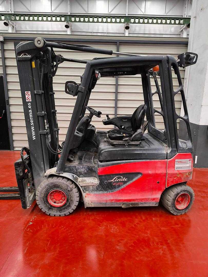 Used Forklift Truck LINDE E25 ELEKTRO VIERRADFRONTSTAPLER (13035528)