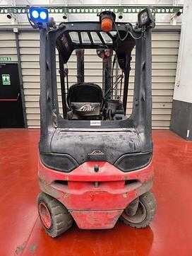 Used Forklift Truck LINDE E25 ELEKTRO VIERRADFRONTSTAPLER (13035528)