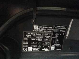 Used Forklift Truck LINDE E25 ELEKTRO VIERRADFRONTSTAPLER (13069514)