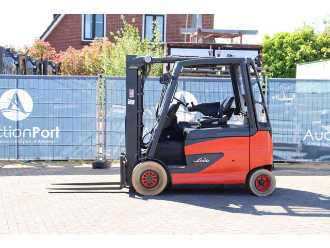 Used Forklift Truck LINDE E25HL-01/600 ELEKTRO VIERRADFRONTSTAPLER (13041323)