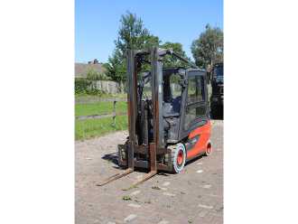 Used Forklift Truck LINDE E25L-01 ELEKTRO VIERRADFRONTSTAPLER (13045997)