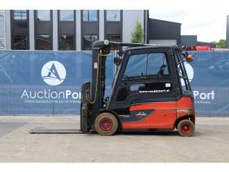 Used Forklift Truck LINDE E25L-01 ELEKTRO VIERRADFRONTSTAPLER (13050037)