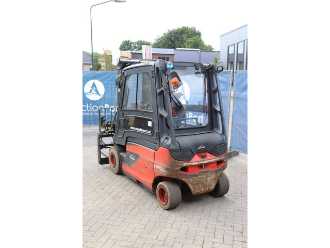 Used Forklift Truck LINDE E25L-01 ELEKTRO VIERRADFRONTSTAPLER (13050037)