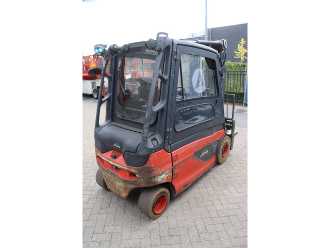 Used Forklift Truck LINDE E25L-01 ELEKTRO VIERRADFRONTSTAPLER (13050037)