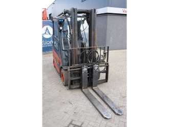 Used Forklift Truck LINDE E25L-01 ELEKTRO VIERRADFRONTSTAPLER (13050037)