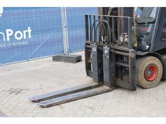 Used Forklift Truck LINDE E25L-01 ELEKTRO VIERRADFRONTSTAPLER (13050037)