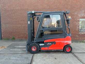 Used Forklift Truck LINDE E25L-01 ELEKTRO VIERRADFRONTSTAPLER (13070513)