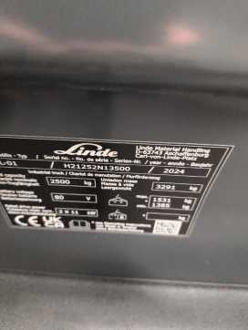 Used Forklift Truck LINDE E25L-1252-01 ELEKTRO VIERRADFRONTSTAPLER (13068229)