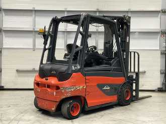 Used Forklift Truck LINDE E30-01 ELEKTRO VIERRADFRONTSTAPLER (12979379)