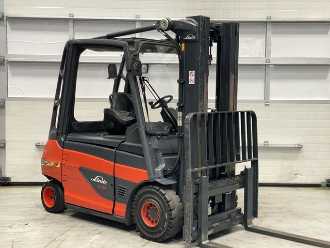 Used Forklift Truck LINDE E30-01 ELEKTRO VIERRADFRONTSTAPLER (12979379)