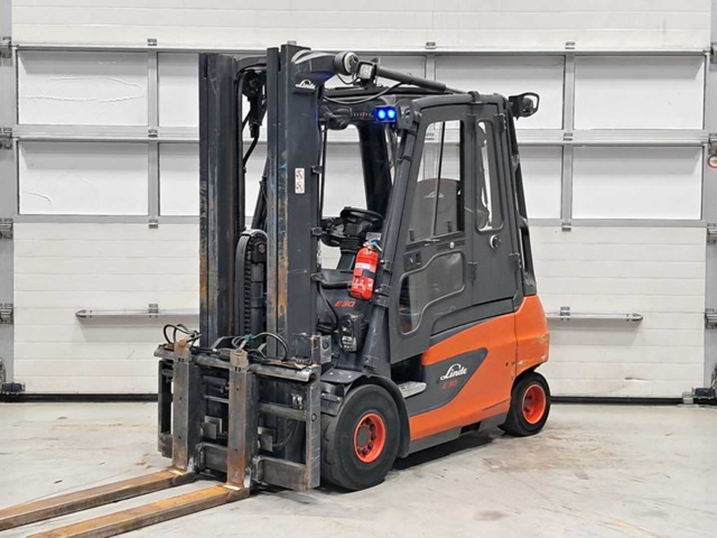 Used Forklift Truck LINDE E30-01 ELEKTRO VIERRADFRONTSTAPLER (13073358)