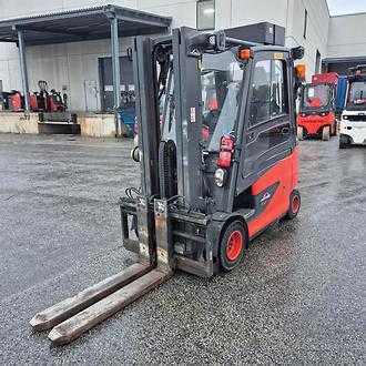 Used Forklift Truck LINDE E30-600HL ELEKTRO VIERRADFRONTSTAPLER (13074605)