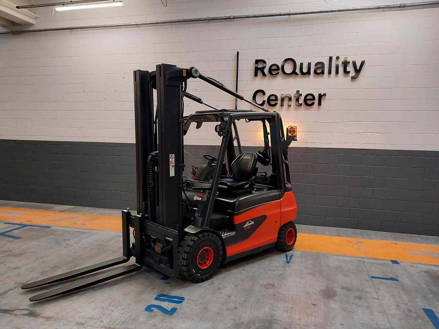 Used Forklift Truck LINDE E30 ELEKTRO VIERRADFRONTSTAPLER (13063697)
