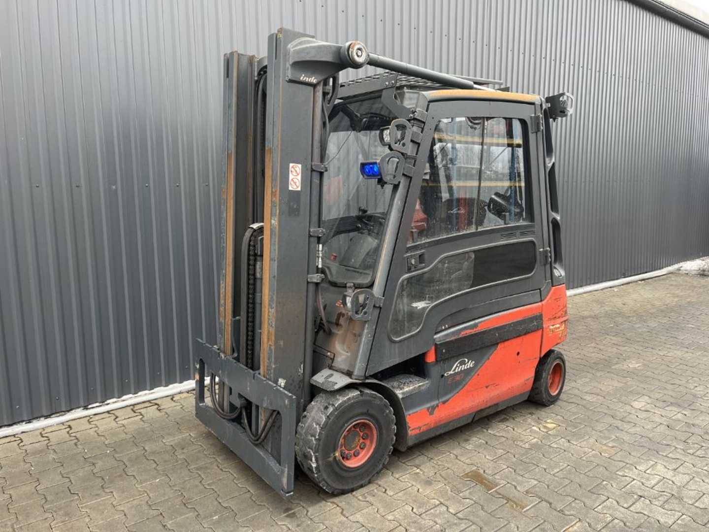 Used Forklift Truck LINDE E30L-01 ELEKTRO VIERRADFRONTSTAPLER (13025366)