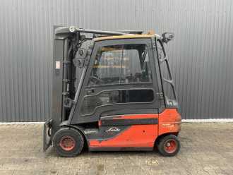 Used Forklift Truck LINDE E30L-01 ELEKTRO VIERRADFRONTSTAPLER (13025366)