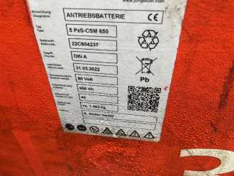 Used Forklift Truck LINDE E30L-01 ELEKTRO VIERRADFRONTSTAPLER (13025366)