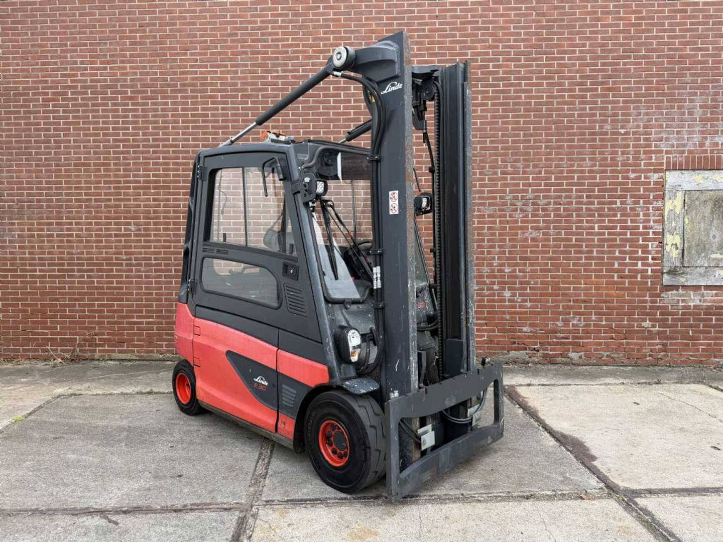 Used Forklift Truck LINDE E30L-01 ELEKTRO VIERRADFRONTSTAPLER (13072019)