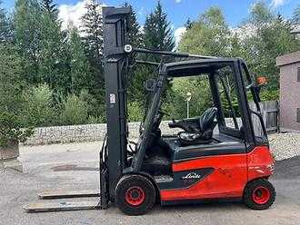 Used Forklift Truck LINDE E30L - 4495mm ELEKTRO VIERRADFRONTSTAPLER (13076919)