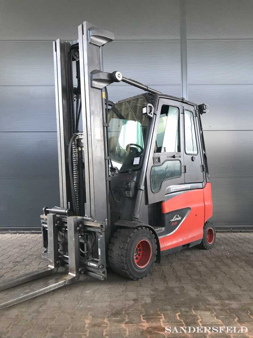 Used Forklift Truck LINDE E35 HL-01 ELEKTRO VIERRADFRONTSTAPLER (12983560)