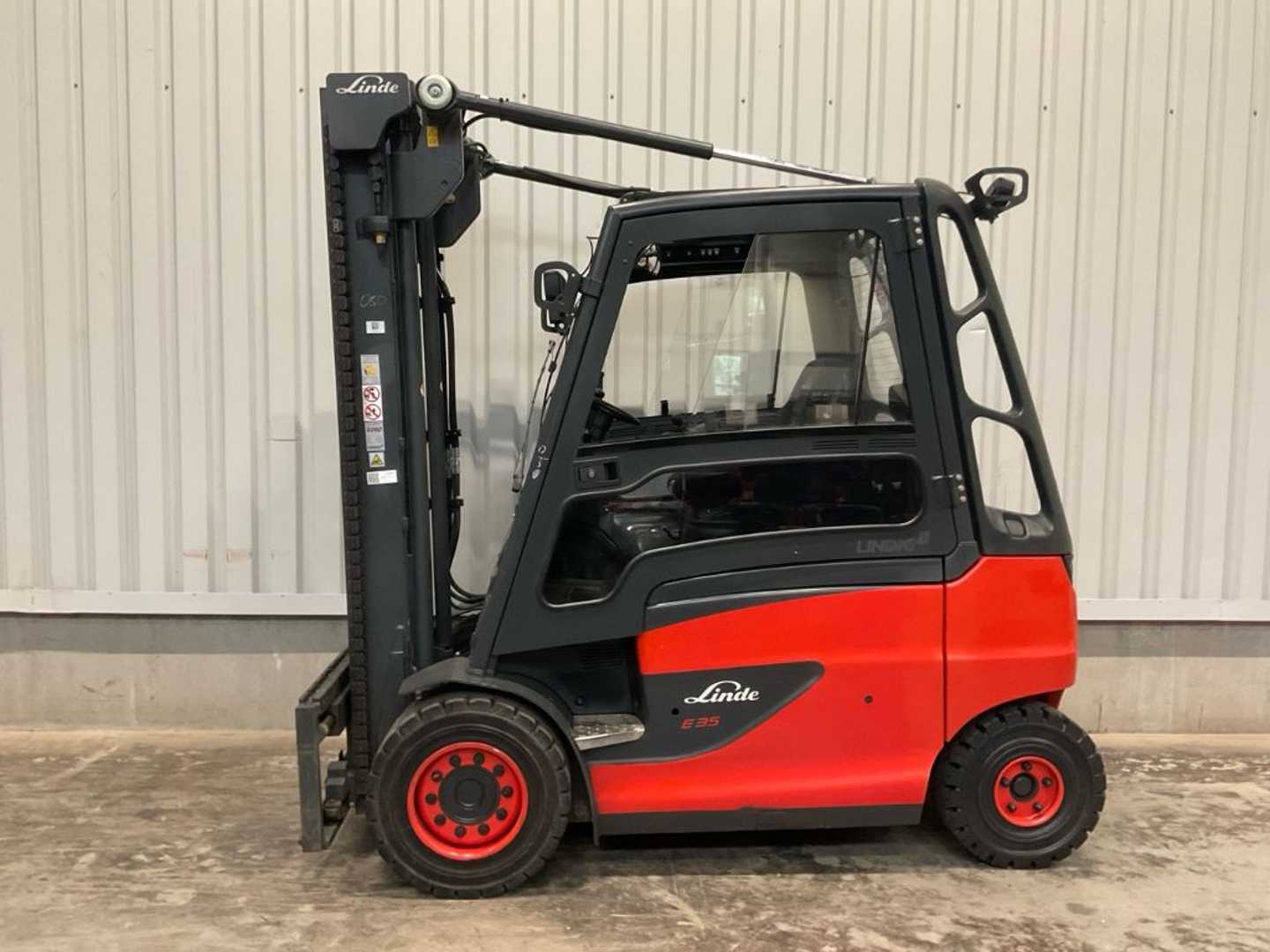 Used Forklift Truck LINDE E35H-06/600 BR388 ELEKTRO VIERRADFRONTSTAPLER (13064540)