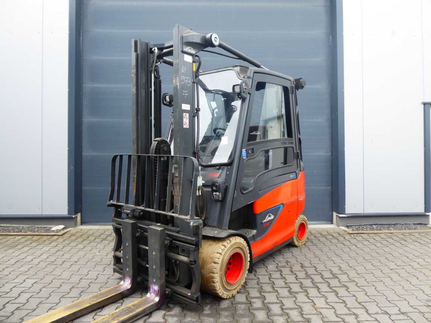 Used Forklift Truck LINDE E35HL-01 ELEKTRO VIERRADFRONTSTAPLER (13044562)