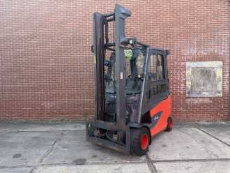 Used Forklift Truck LINDE E35HL-01 ELEKTRO VIERRADFRONTSTAPLER (13051471)