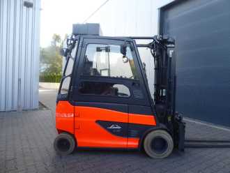Used Forklift Truck LINDE E35HL-01 ELEKTRO VIERRADFRONTSTAPLER (13073829)