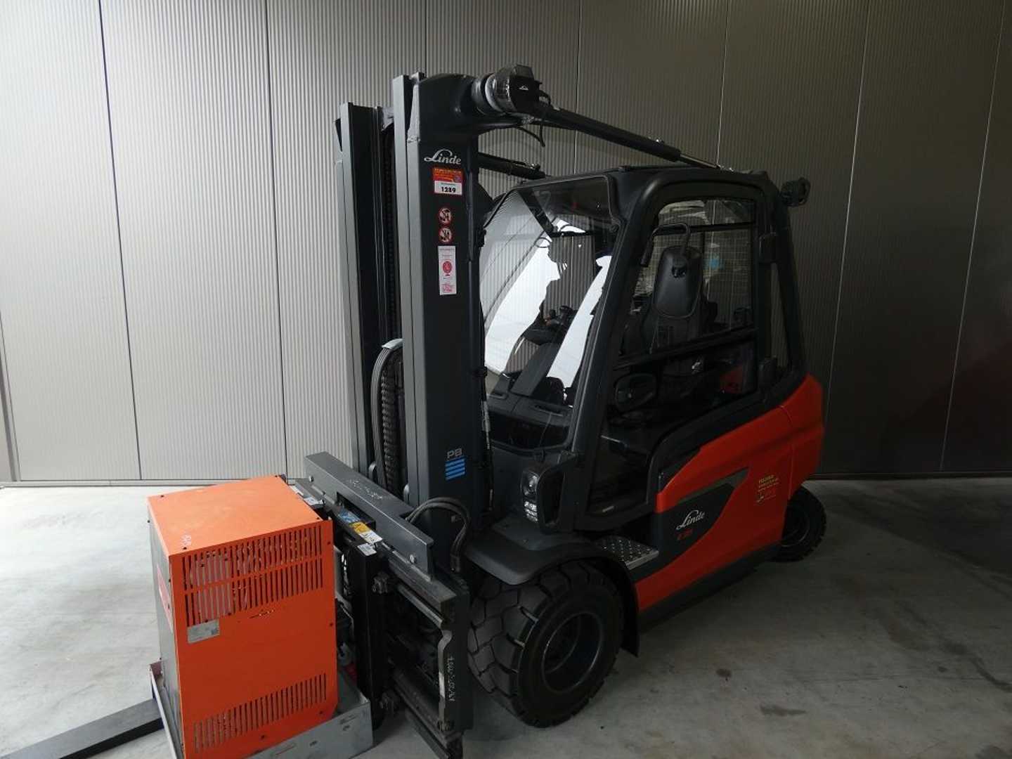 Used Forklift Truck LINDE E35L-01/1252 ELEKTRO VIERRADFRONTSTAPLER (13076056)
