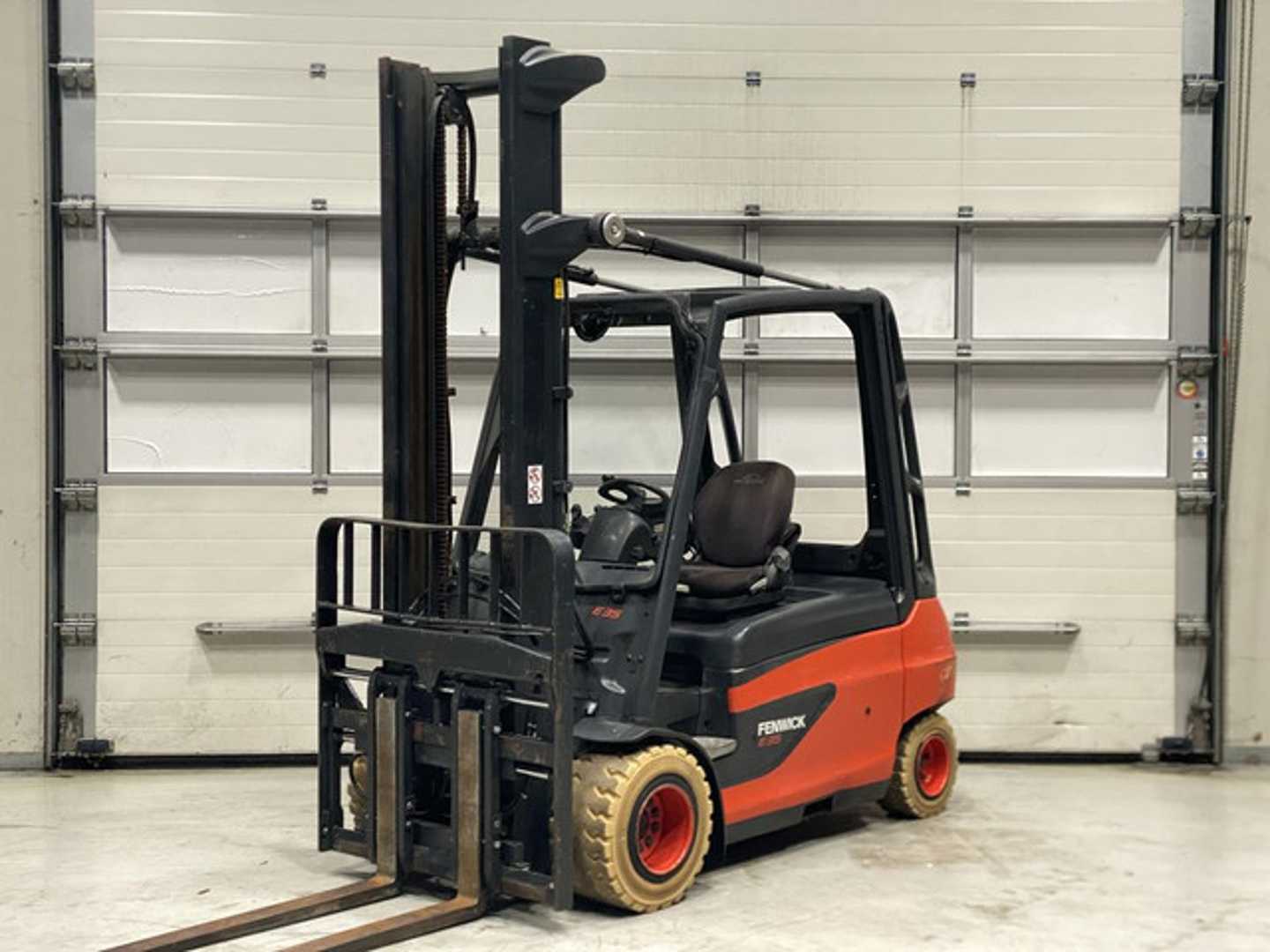 Used Forklift Truck LINDE E35L-01 ELEKTRO VIERRADFRONTSTAPLER (13026049)