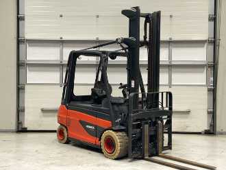 Used Forklift Truck LINDE E35L-01 ELEKTRO VIERRADFRONTSTAPLER (13026049)