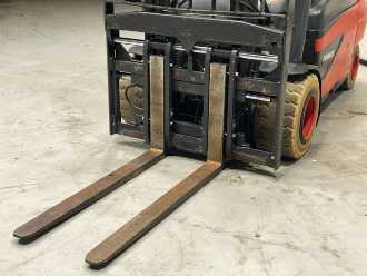 Used Forklift Truck LINDE E35L-01 ELEKTRO VIERRADFRONTSTAPLER (13026049)