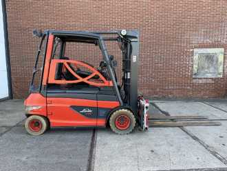 Used Forklift Truck LINDE E35L-01 ELEKTRO VIERRADFRONTSTAPLER (13069822)