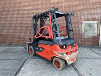 Used Forklift Truck LINDE E35L-01 ELEKTRO VIERRADFRONTSTAPLER (13069822)