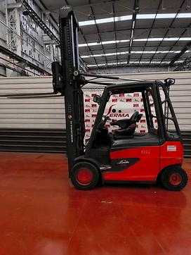 Used Forklift Truck LINDE E40/600 H ELEKTRO VIERRADFRONTSTAPLER (13017703)