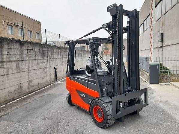 Used Forklift Truck LINDE E40/600H ELEKTRO VIERRADFRONTSTAPLER (12960675)