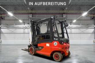Used Forklift Truck LINDE E40/600HL ELEKTRO VIERRADFRONTSTAPLER (13050336)